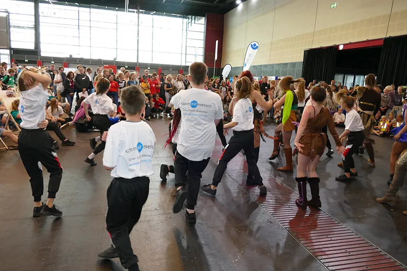 Foto vom Auftritt des Jump House Bremen