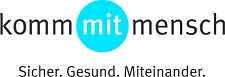 Logo der Kampagne "kommmitmensch"