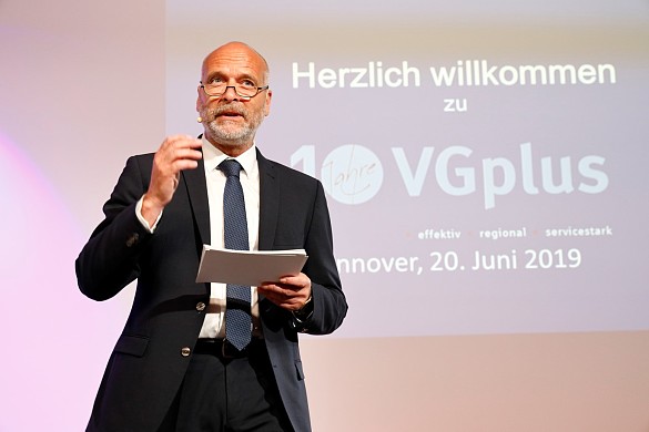 Gregor Doepke bei der Moderation der Veranstaltung