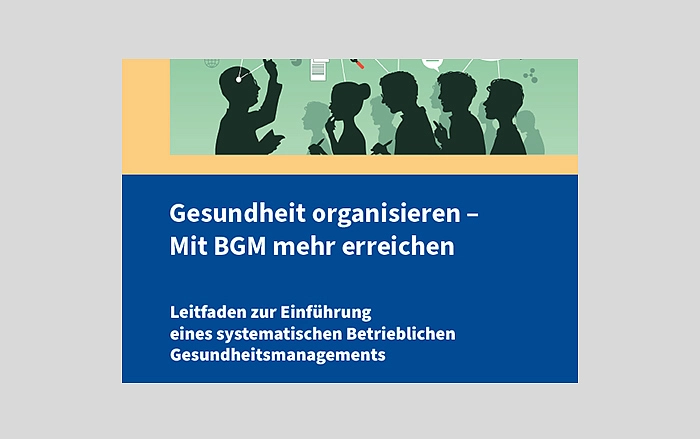 Gesundheit organisieren – Mit BGM mehr erreichen Leitfaden zur Einführung eines systematischen Betrieblichen Gesundheitsmanagements