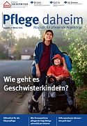 Titelbild des Magazins Pflege daheim Winter 2024